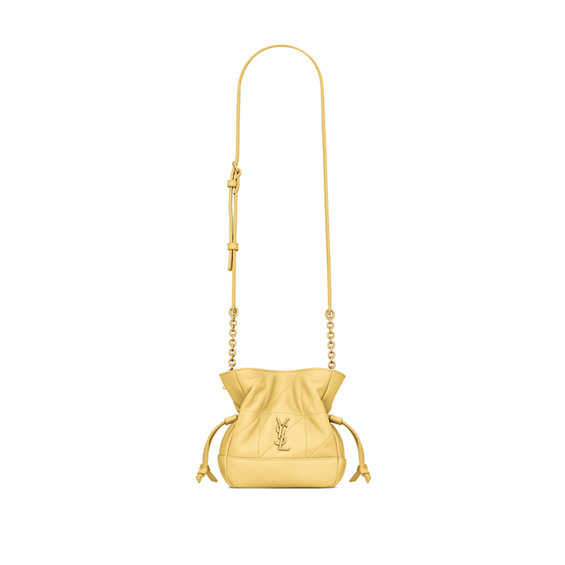 YSL JAMIE MINI SHOULDER POUCH IN LAMBSKIN 859174AAB327555 (15.5*14.5*8cm)